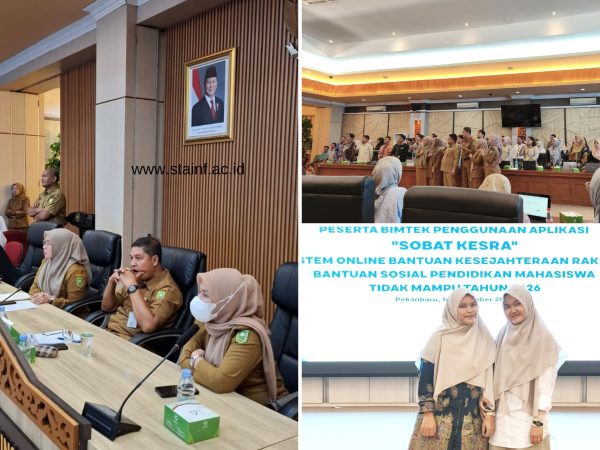 STAI Nurul Falah Air Molek Hadir dalam Bimtek Aplikasi SOBAT KESRA untuk Bansos Pendidikan Tahun 2026