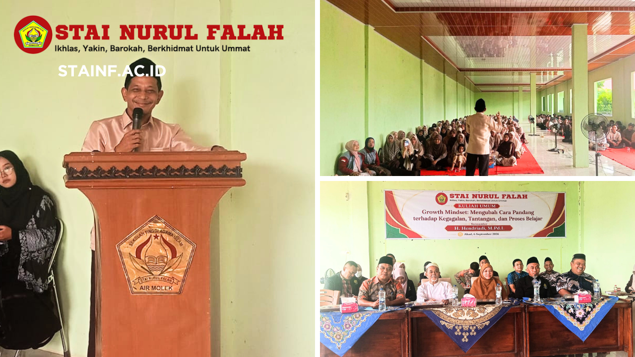 Kuliah Umum STAI Nurul Falah Airmolek Tahun Akademik 2026/2027 Hadirkan H. Hendriadi, M.Pd.I